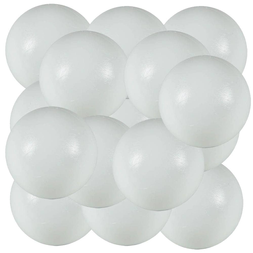 Bola Futbolin Polietileno Blanco 16gr 33mm 15 unidades