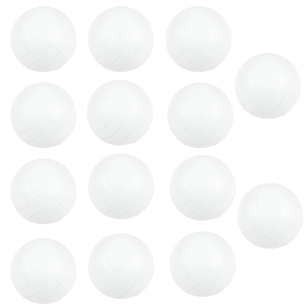 Bola futbolin balon blanca 20gr 36mm 14 unidades