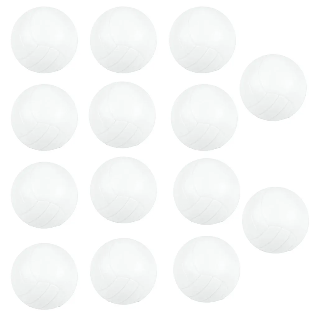 Bola futbolin balon blanca 20gr 36mm 14 unidades