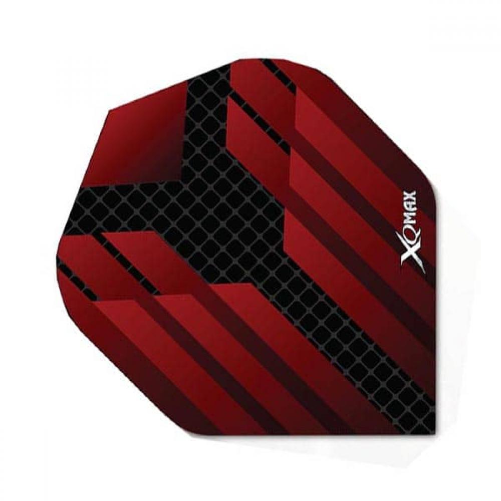  Plumas Flights XQMax Darts Halcyon Standard Rojo 