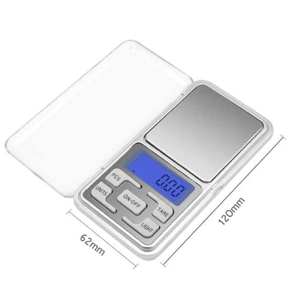 Mini Bascula Pocket 500g 0.01 Mini LCD