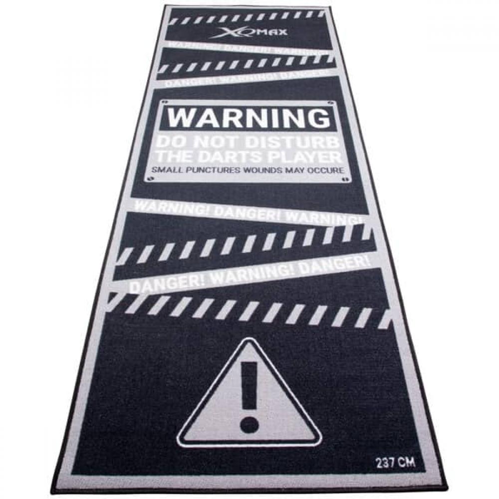  Protector Suelo XQ Max Dart Mat Warning Negro 