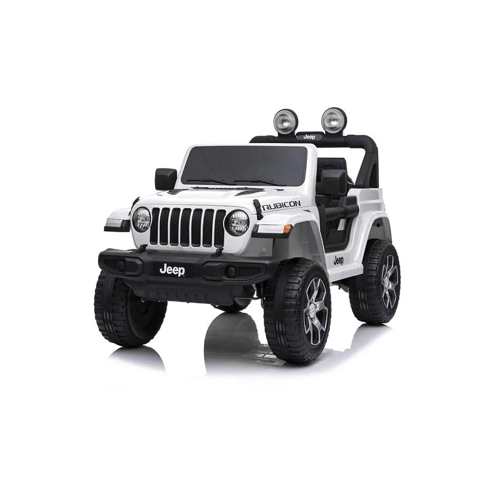 Coche eléctrico Jeep Wrangler Blanco