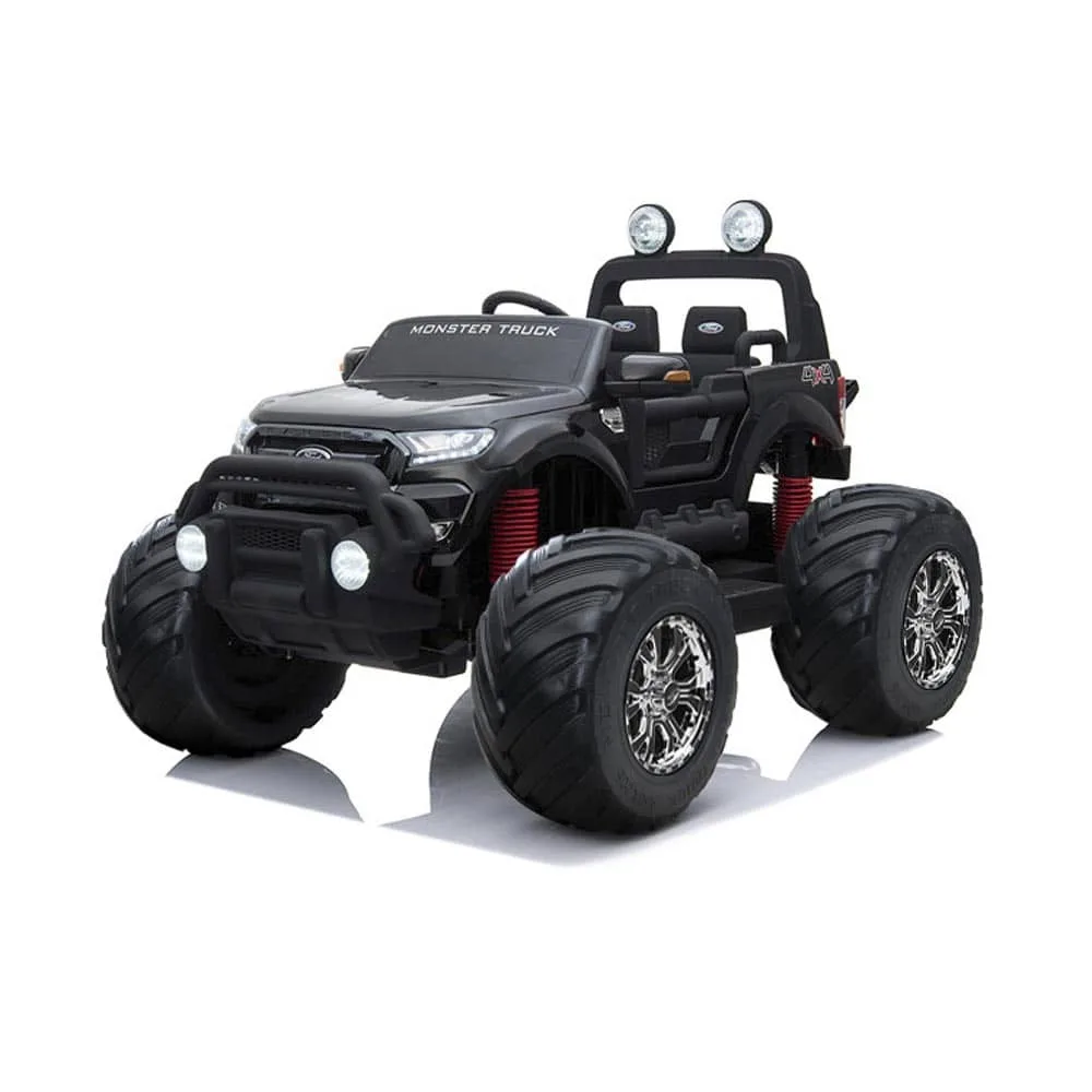 Coche Eléctrico Ford Ranger Monster Truck Negro