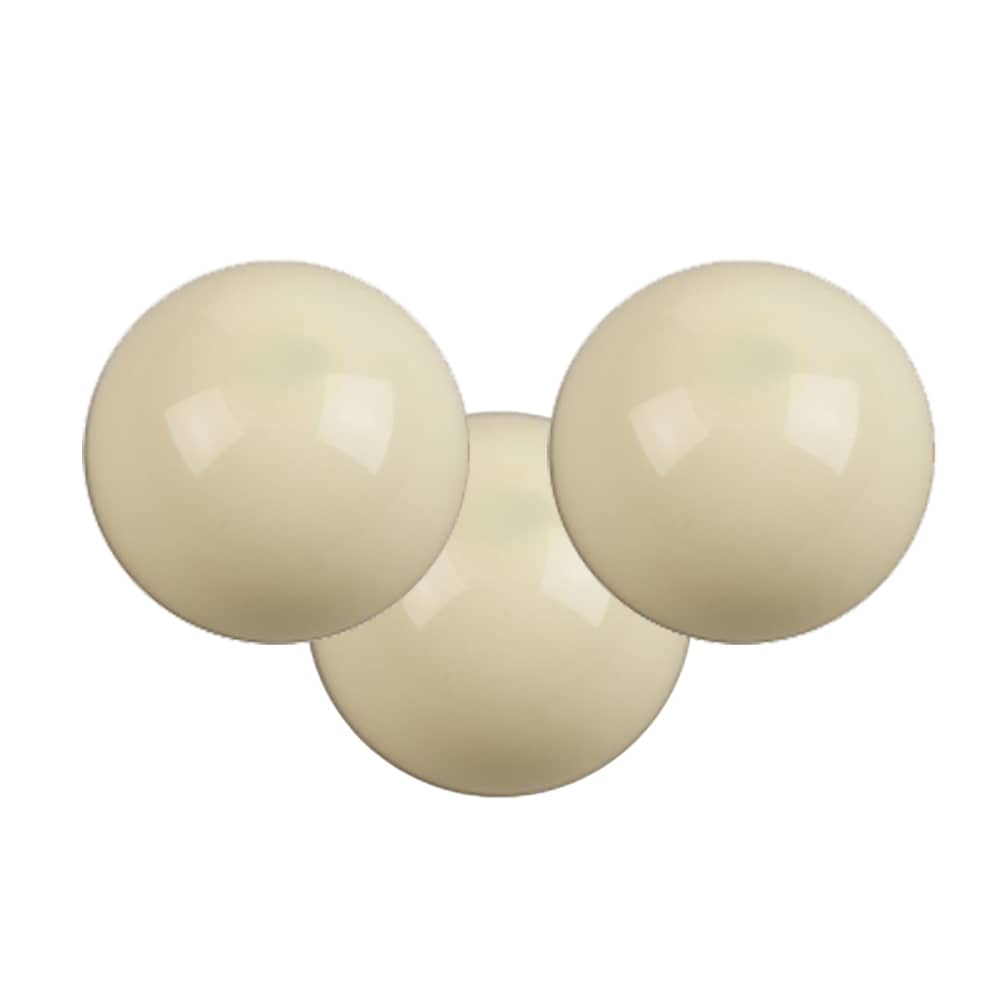 Bola Billar Blanca Magnética Económica 57.2mm 3 Unidades