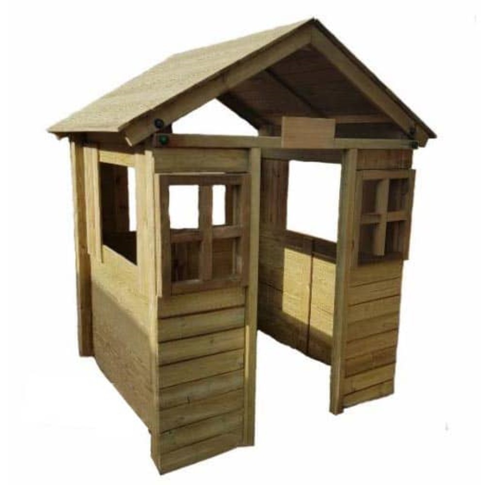 Casita Infantil Fresita XL School Sin Pintar Masgames
