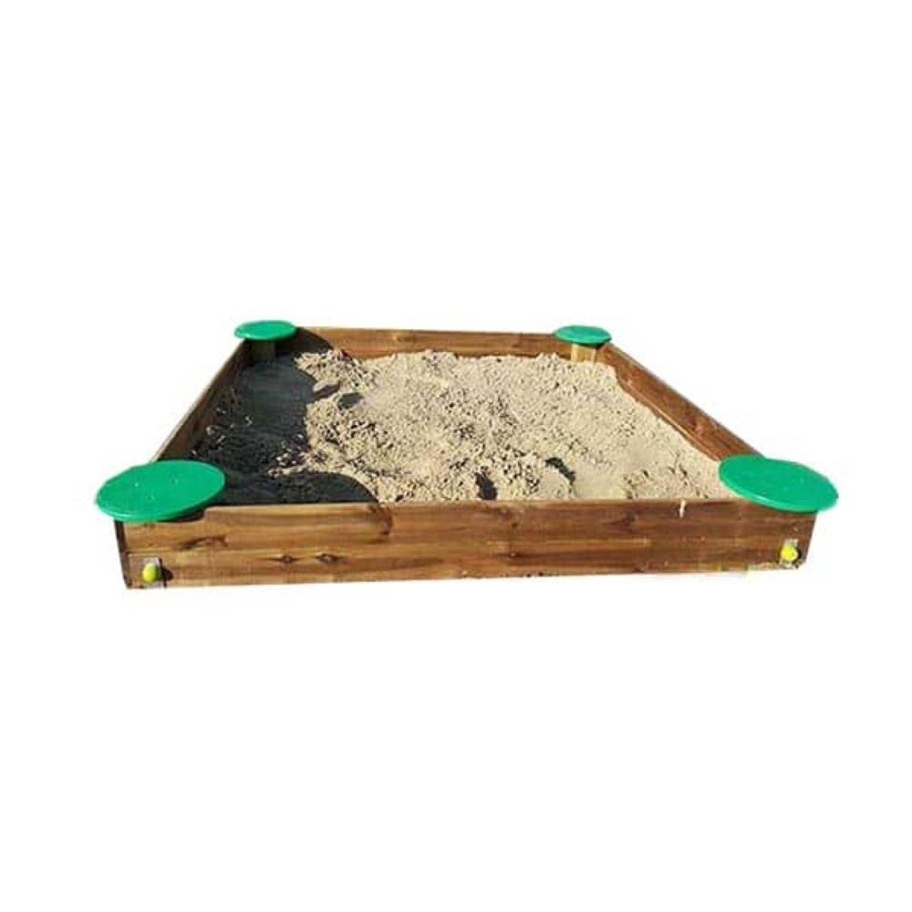 Arenero Rectangular Masgames Deluxe con anclajes