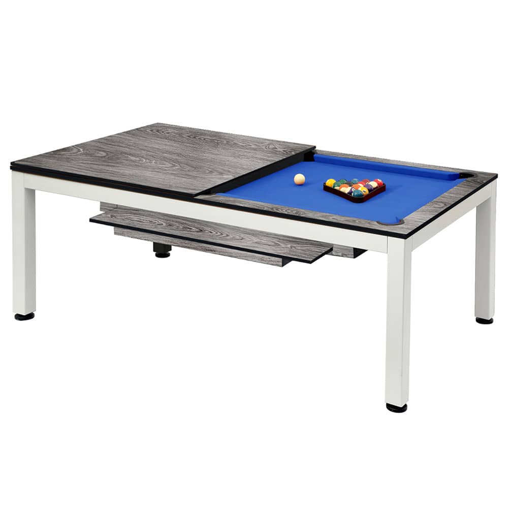 Mesa Billar Americano Vancouver II White/Grey 6.1 ft