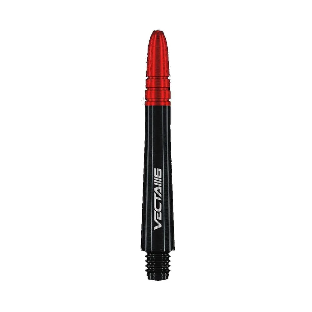  Cañas Winmau Darts Vecta Shaft Blade 6 Negro 40mm 