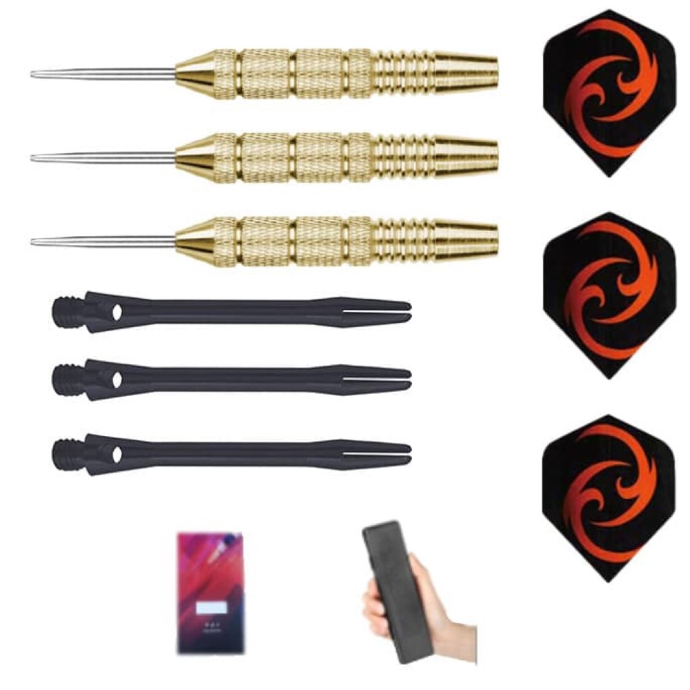 Juego Dardos Gildarts Sun Laton Punta Metal 22g