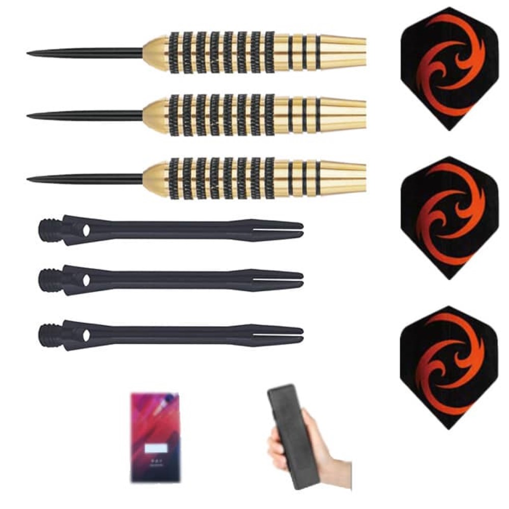 Juego Dardos Gildarts Mocking Laton Punta Metal 20g