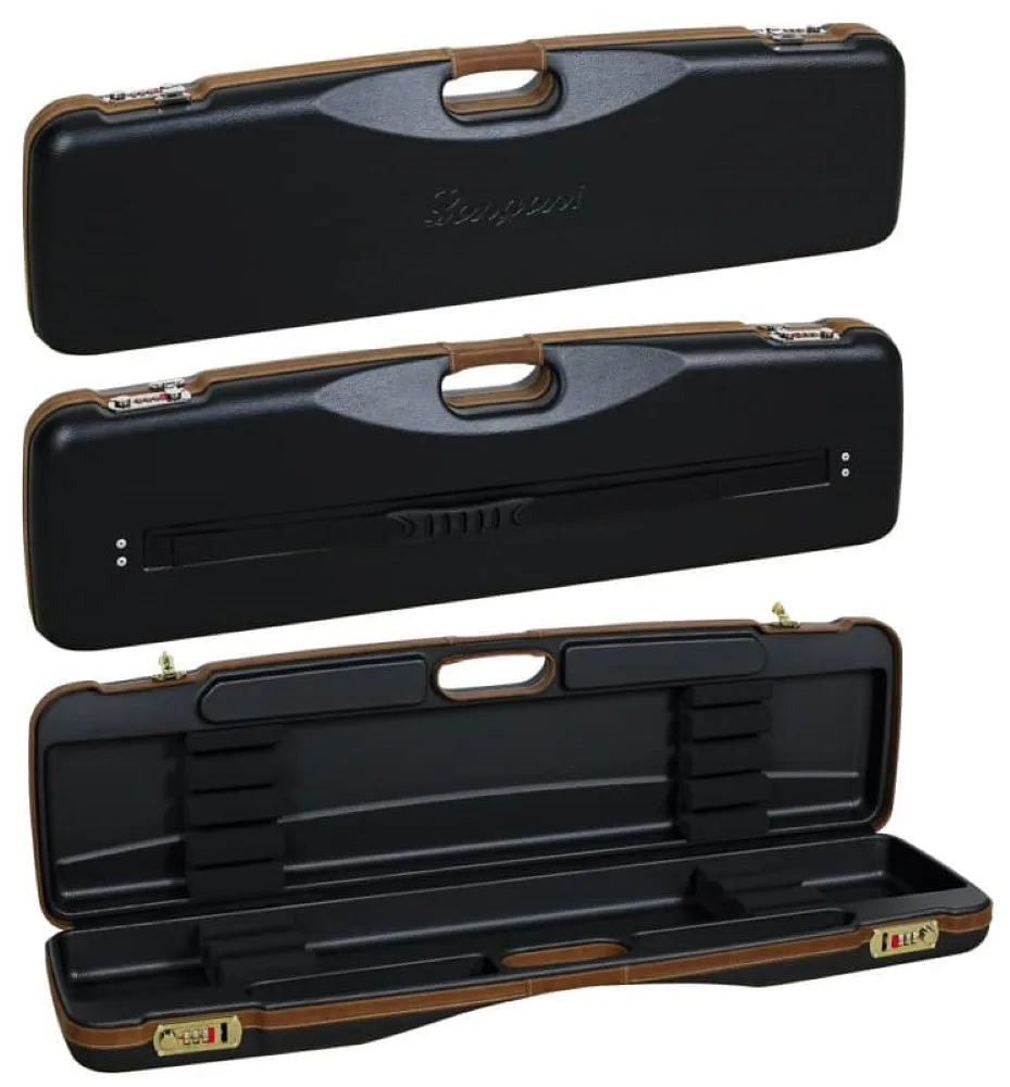 Maletin Taco Billar Longoni ABS Leather 2P 4F + 3 Lobite Negro