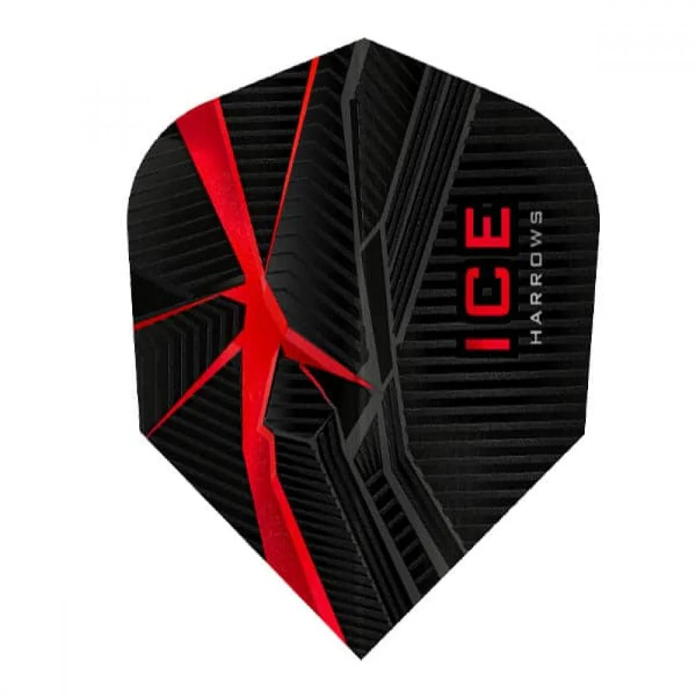 Plumas Dardos Harrows Darts Ice Recut Rojo