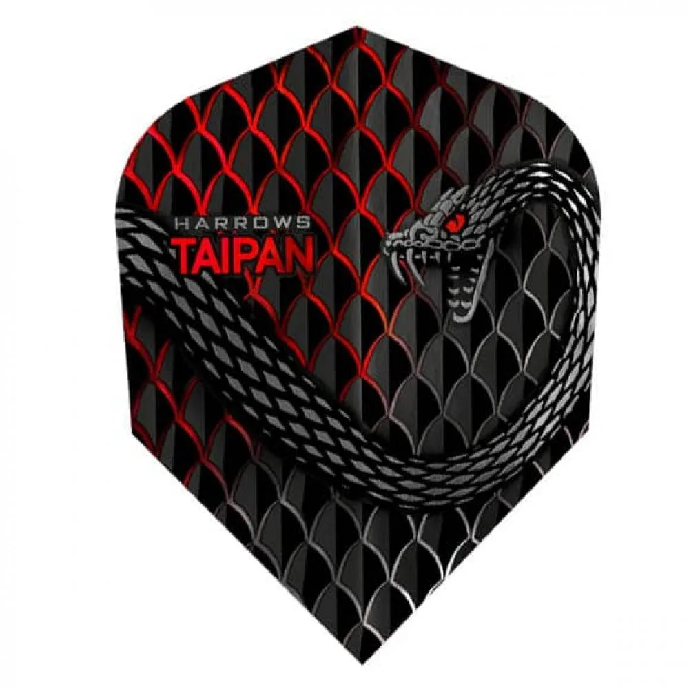 Plumas Dardos Harrows Darts Taipan Roja