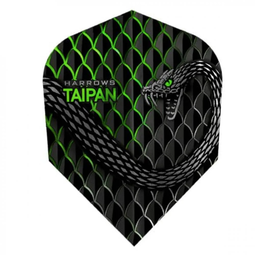 Plumas Dardos Harrows Darts Taipan Verde