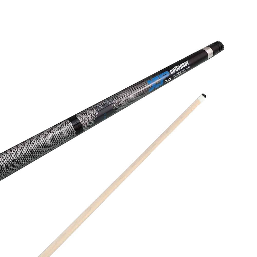 Taco Billar Americano Collapsar Break Jump XP 7.0 Cue Blue 19.5oz 13mm