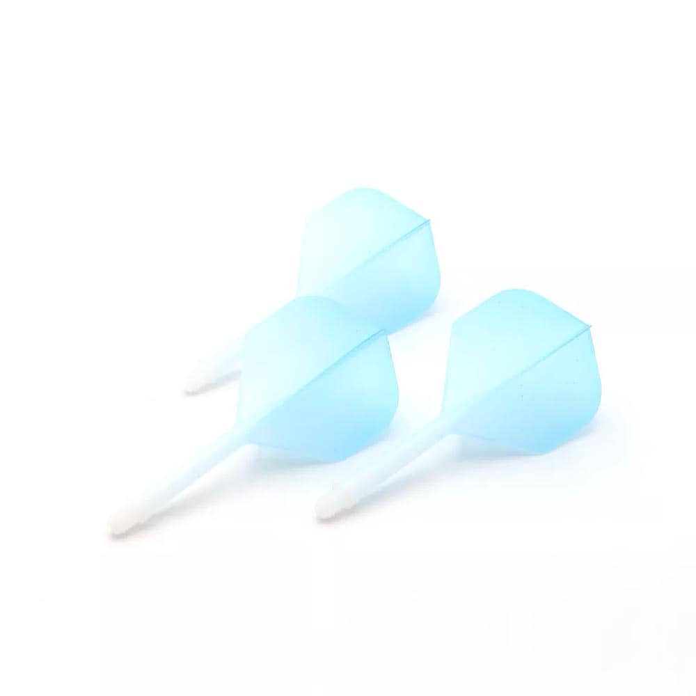  Plumas Flights Darts Cuesoul Tero AK5 Gradation Azul Standard S 