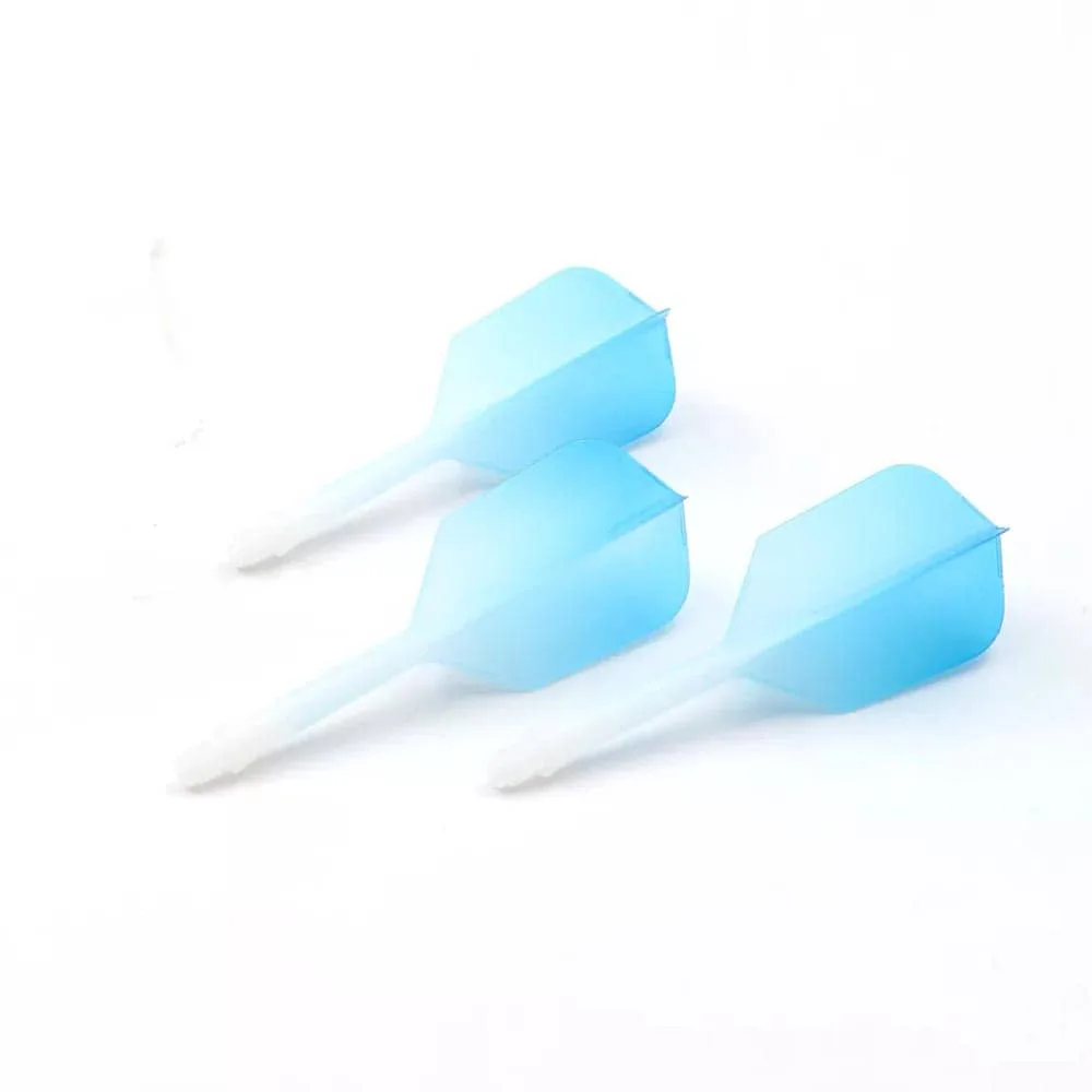 Ailettes Flights Flechettes Cuesoul Tero AK5 Gradation Bleu Slim M