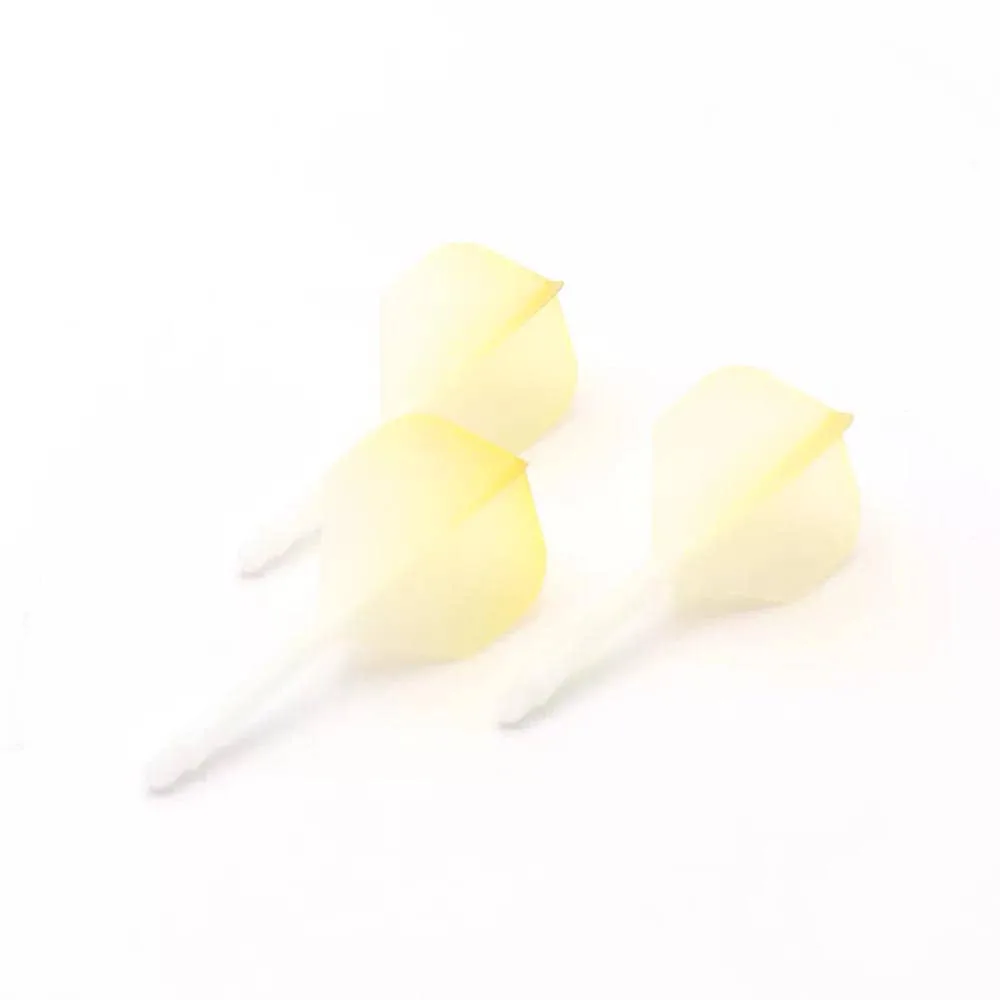 Plumas Flights Darts Cuesoul Tero AK5 Gradation Amarillo Standard L 