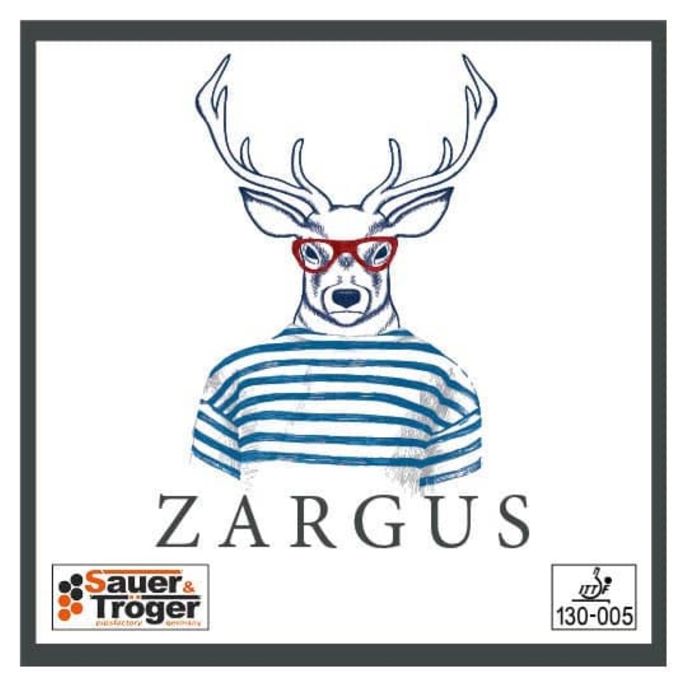 Ping Pong Belag Sauer Troeger Zargus Rot 2.0mm