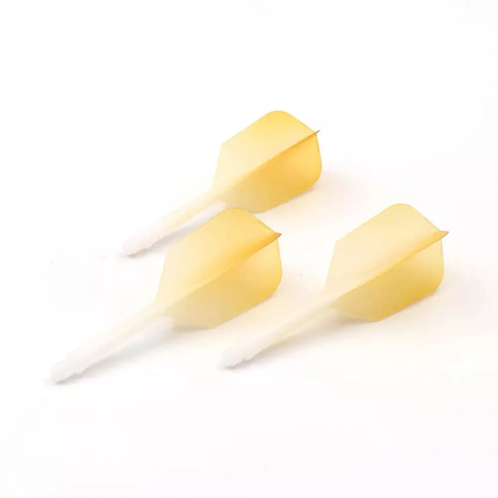  Plumas Flights Darts Cuesoul Tero AK5 Gradation Amarillo Slim M 