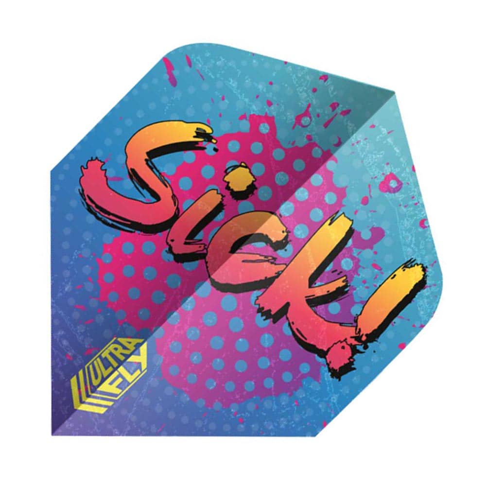  Plumas Unicorn Darts Ultrafly 100 Sick Graffiti Std 
