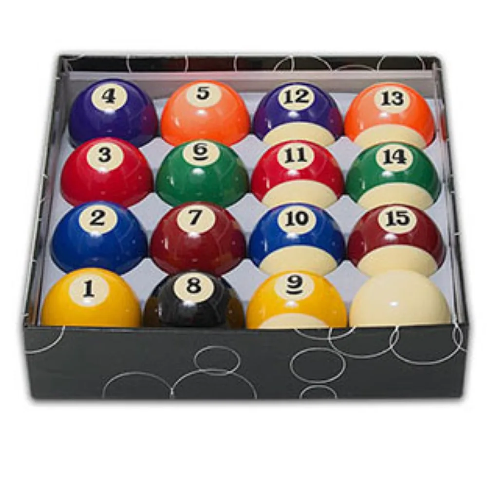 Juego Bolas Billar Standard Green 57.3mm + Bola Blanca 60.3mm