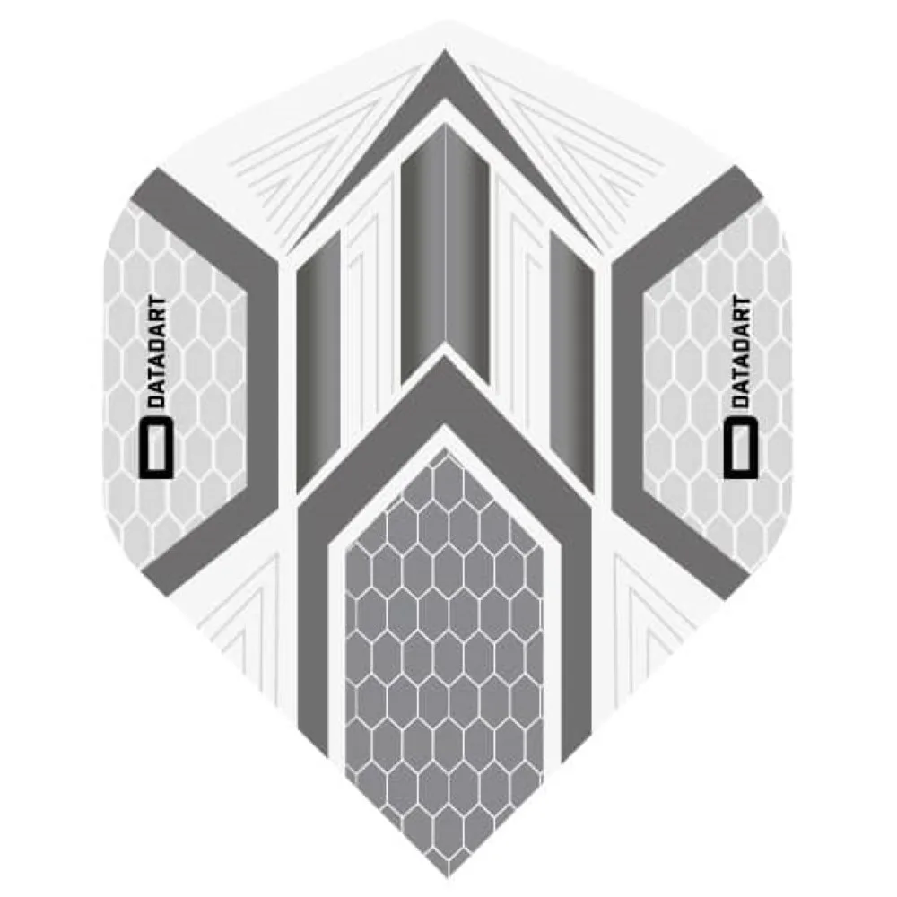 Pluma Dardos Datadart HEX Flight Grey/Clear 