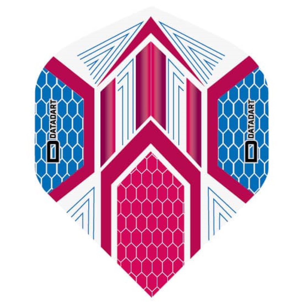 Pluma Dardos Datadart HEX Flight Blue/Pink
