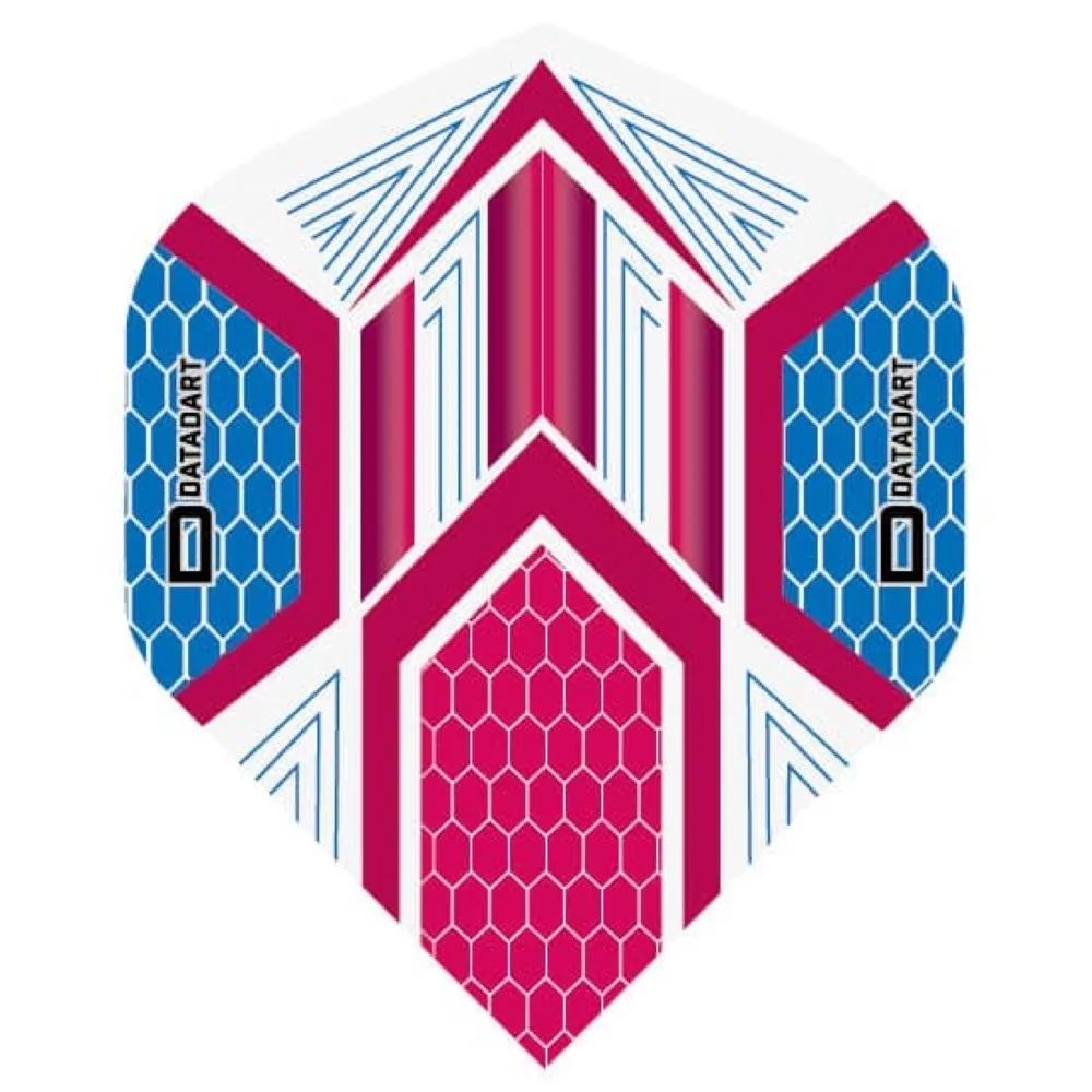 Pluma Dardos Datadart HEX Flight Blue/Pink