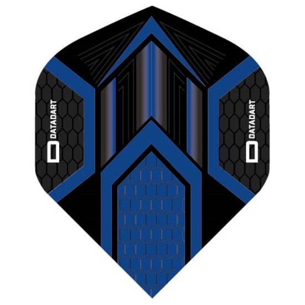Pluma Dardos Datadart HEX Flight Black/Blue