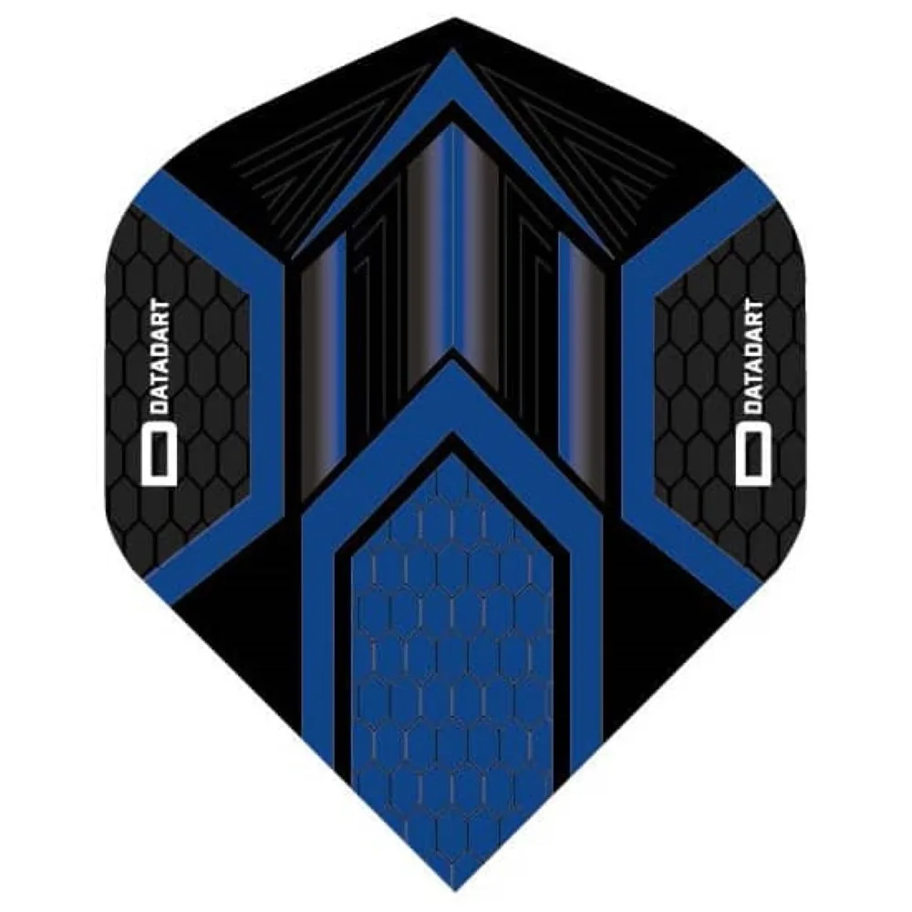 Pluma Dardos Datadart HEX Flight Black/Blue