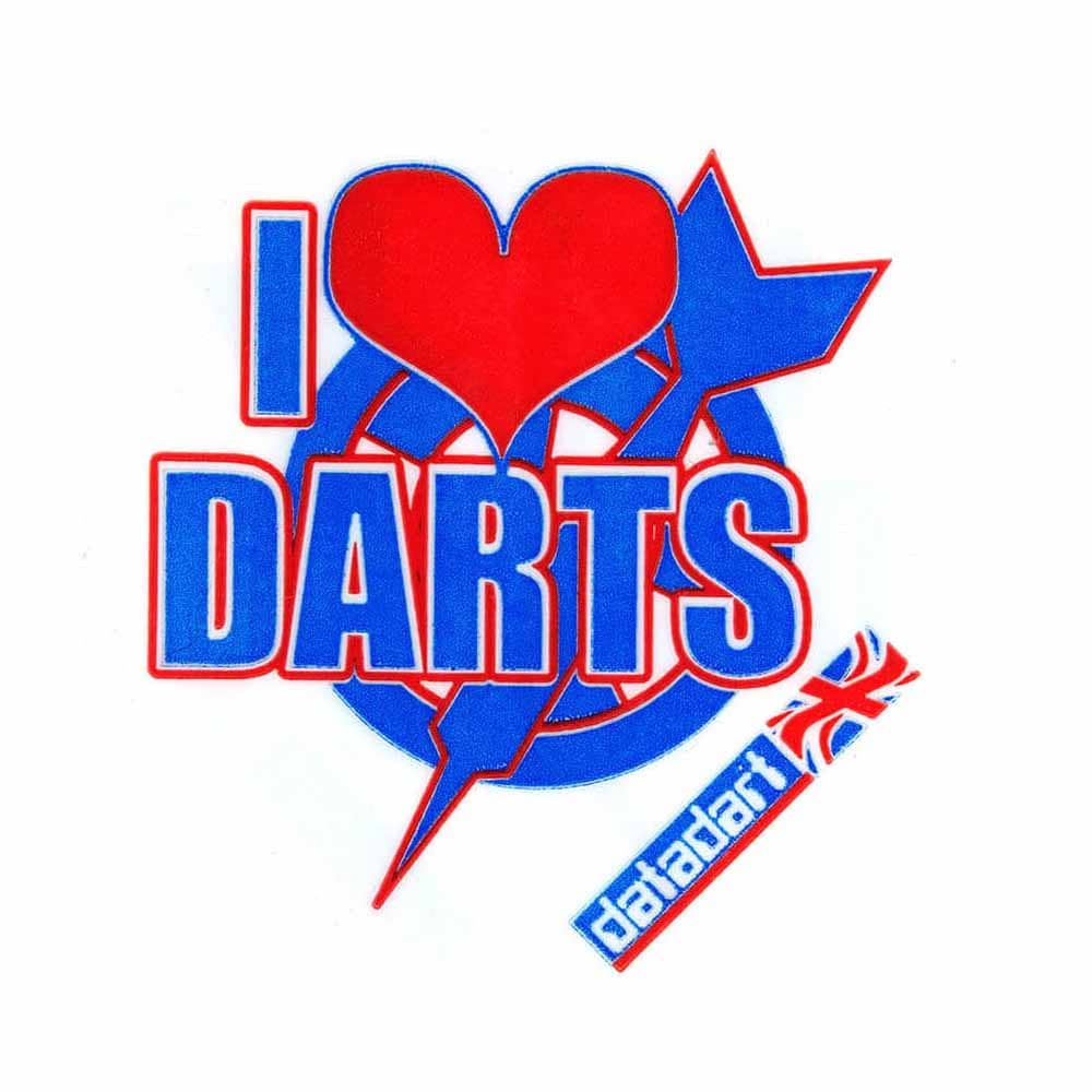 Pluma Dardos Datadart Metronic Flight I Love Darts