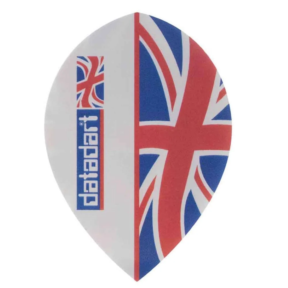 Pluma Dardos Datadart Metronic Flight English Flag