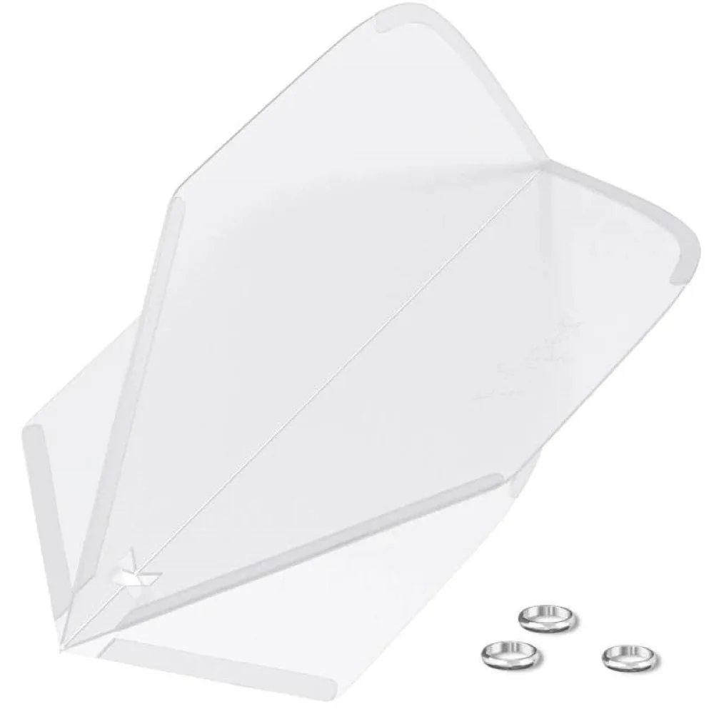 Pluma Dardos Viper Cool Flights Standard Clear