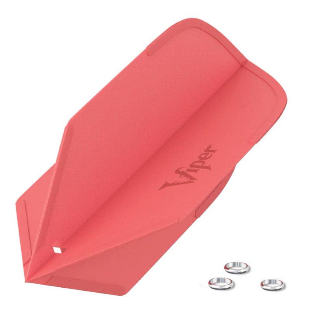 Pluma Dardos Viper Cool Flights Slim Red