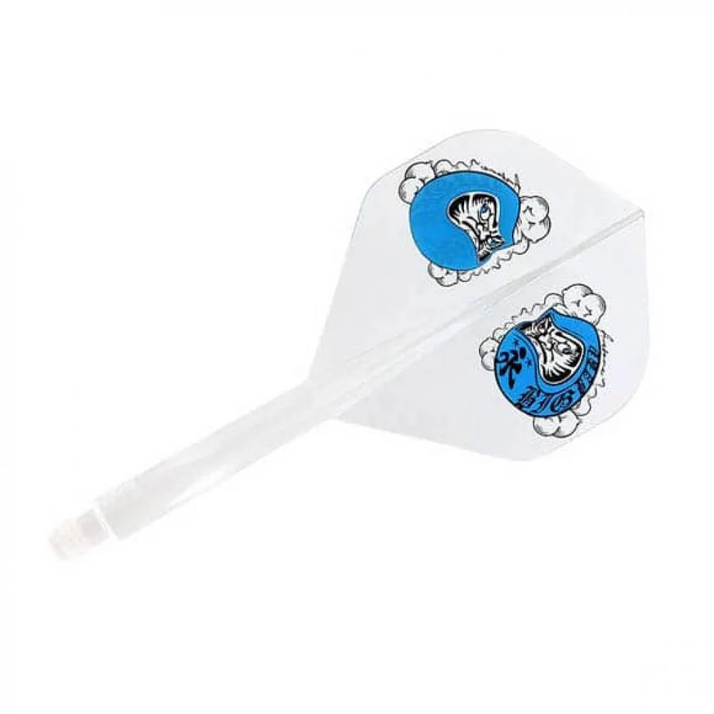  Plumas Condor Axe Standard Daruma Baby Clear Blue M 27.5m 3 Uds. 