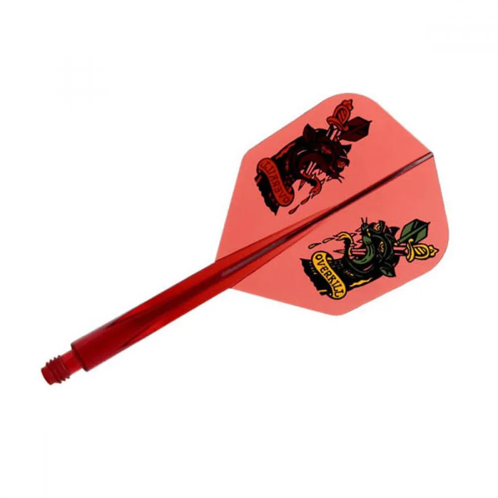  Plumas Condor Axe Shape  Over Kill Blood Yuki Yamada L 33.5mm 3 Uds. 