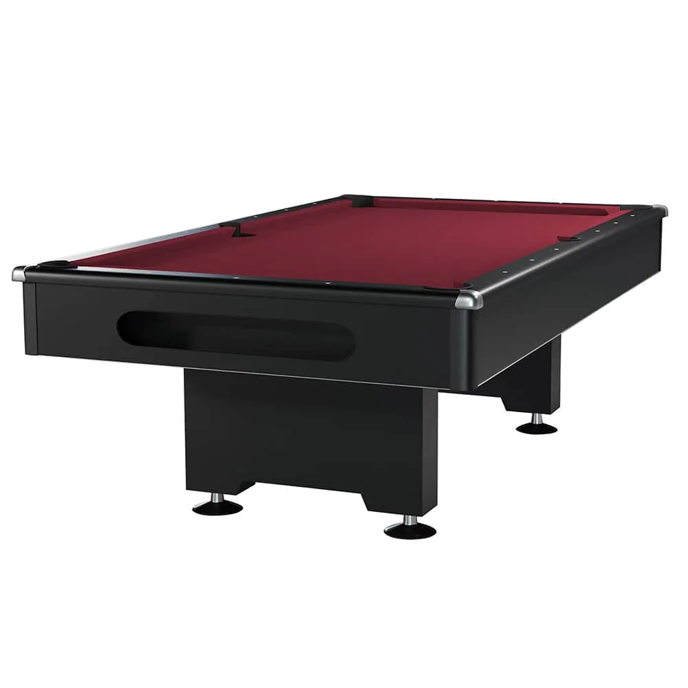 Mesa Billar Eliminator Paño Rojo 8 ft