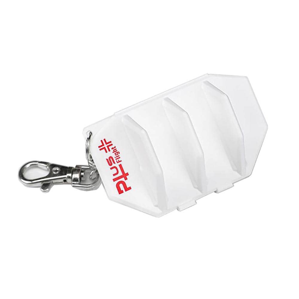 Robson Plus Flights Case Blanco Logo Rojo