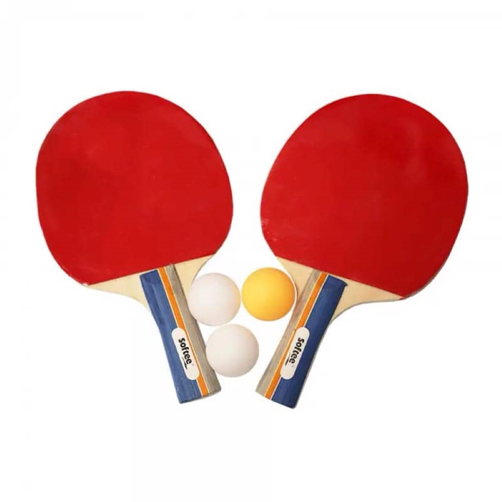 Pack de 2 Palas Ping Pong + 3 Bolas Modelo Saturn 0006812