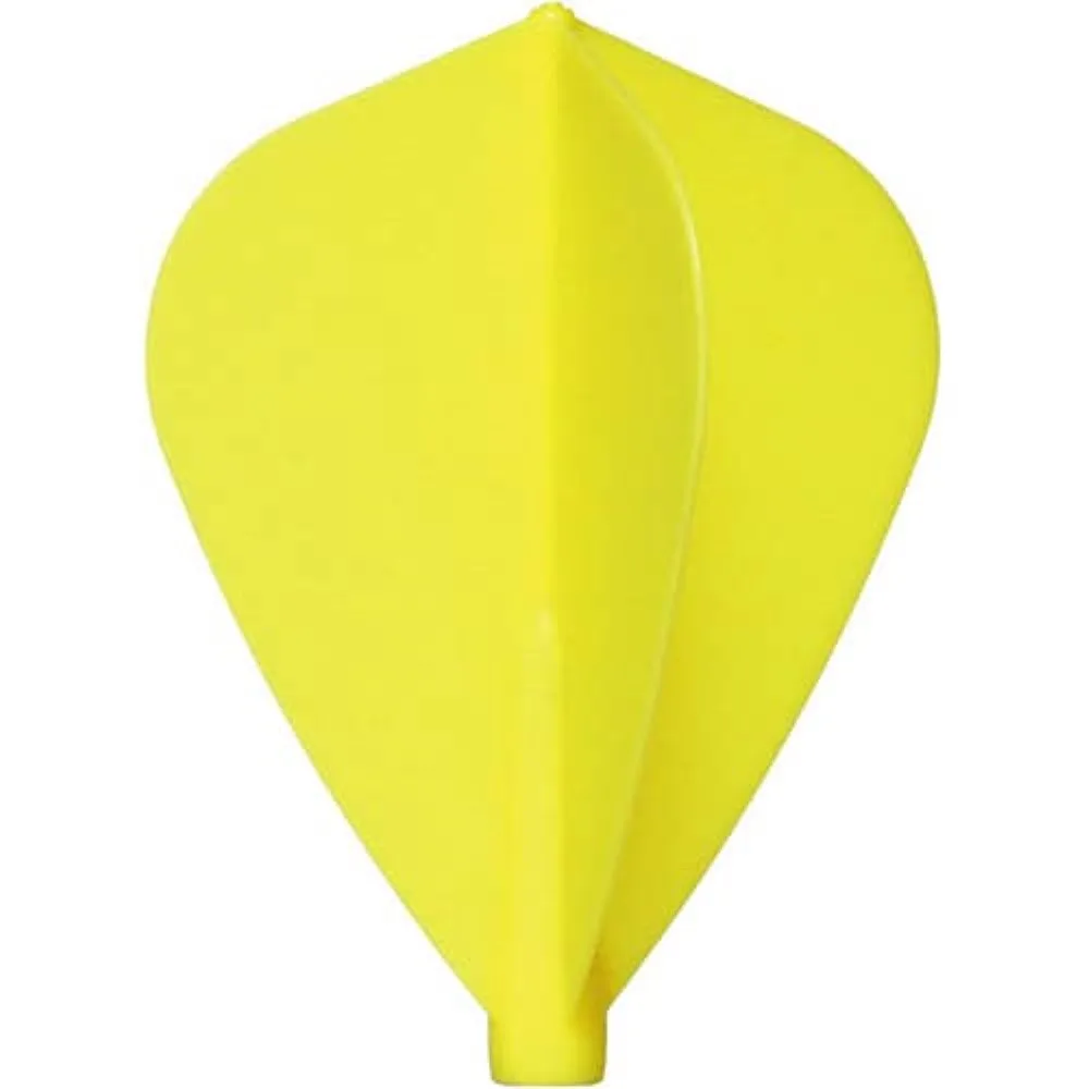 Plumas Fit Flight 6 unid. Kite Amarillo