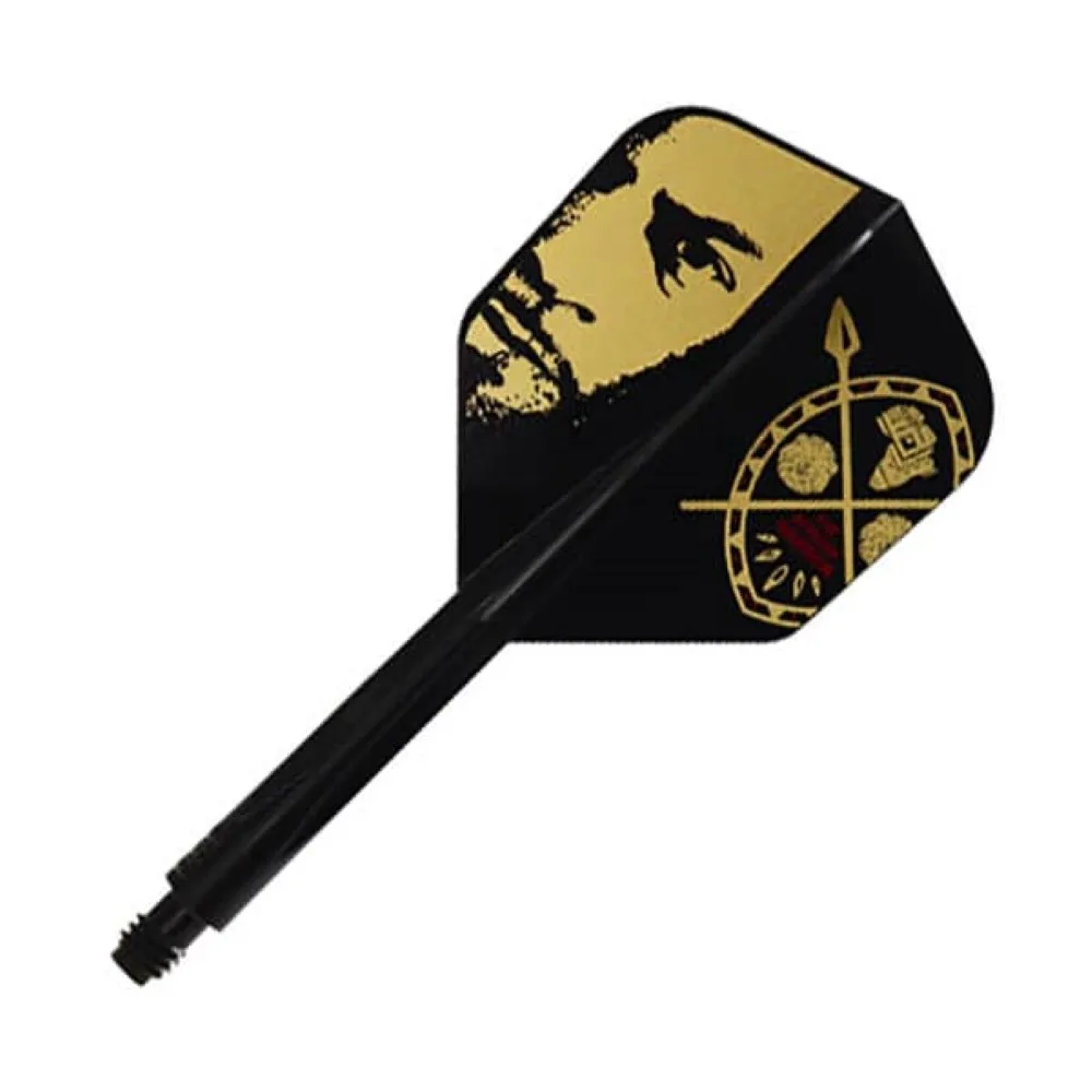  Plumas Condor Axe Inspiration 3 Shape Negro S 21.5m 3 Uds. 