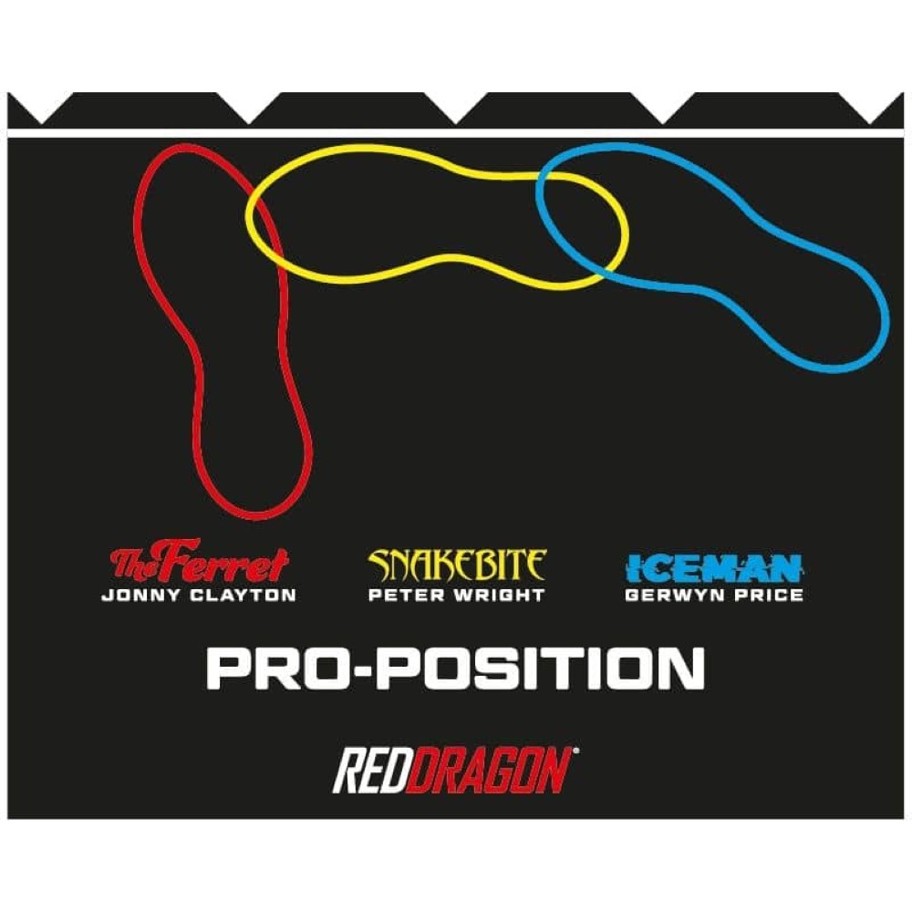  Protector Suelo Red Dragon Pro-Position Dart Mat 