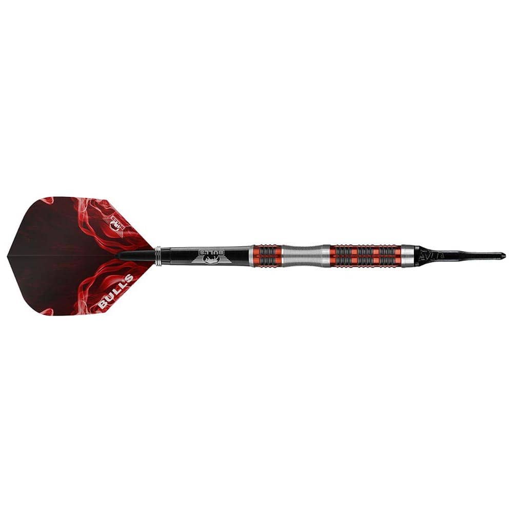  Dardos Bulls Darts Smoke Red B 90% 18gr 