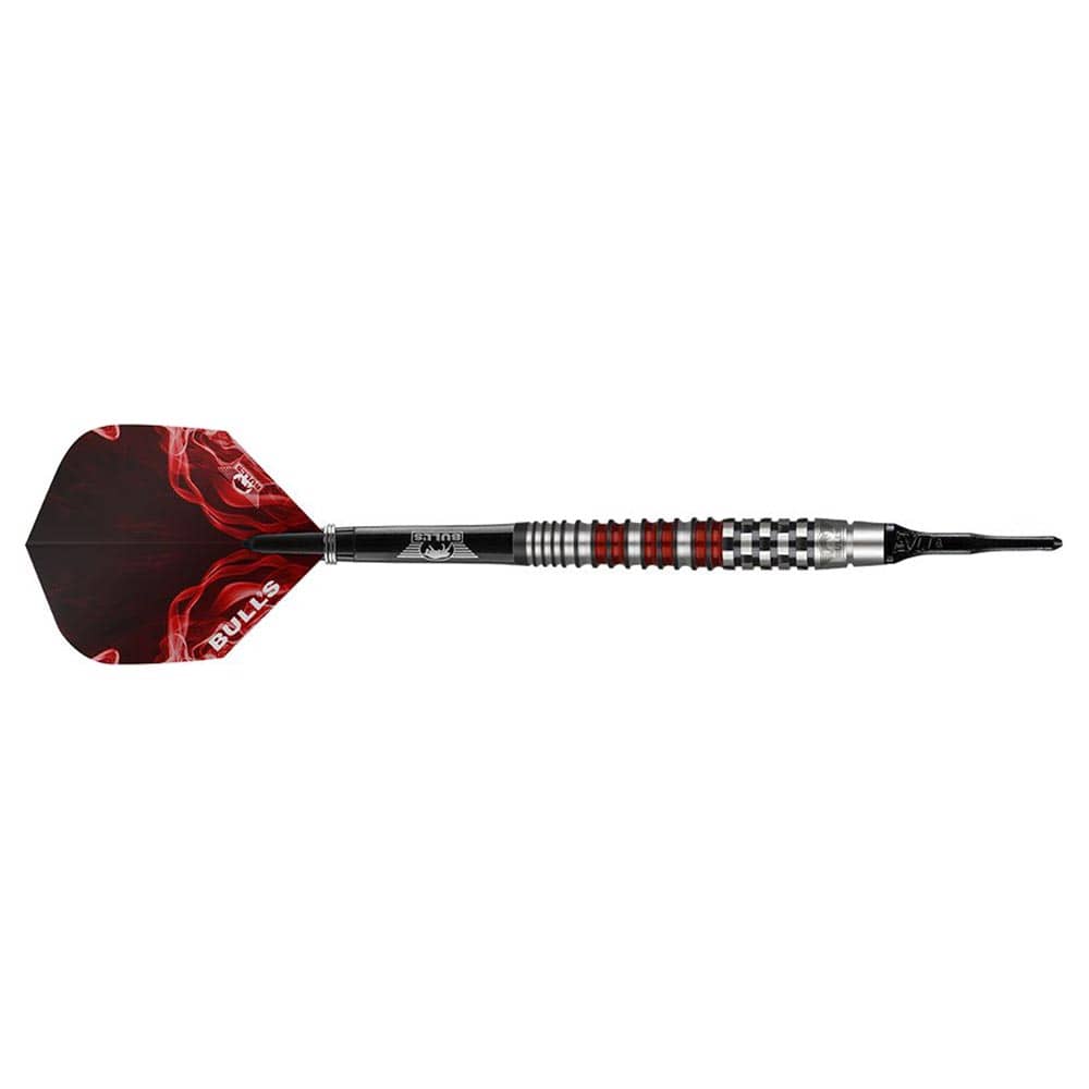  Dardos Bulls Darts Smoke Red A 90% 18gr 