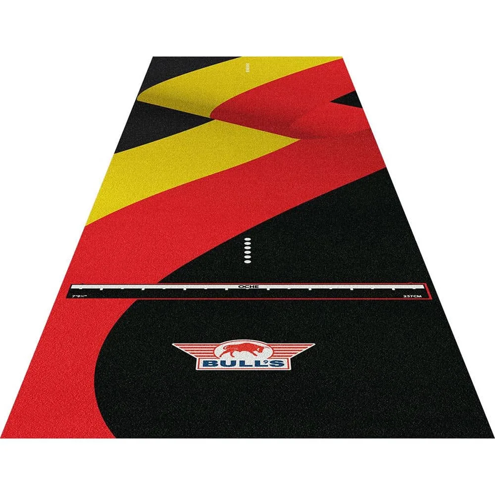  Protector Suelo Bulls Terra Carpet Mat 300x60cm B/R/Y + Oche 