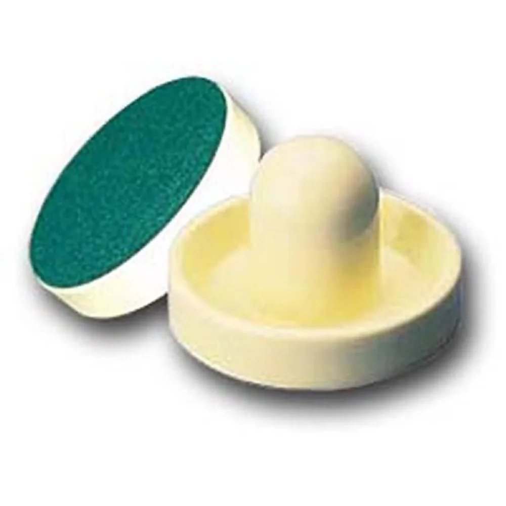 White Air Hockey Goalkeeper with 95mm Pad
