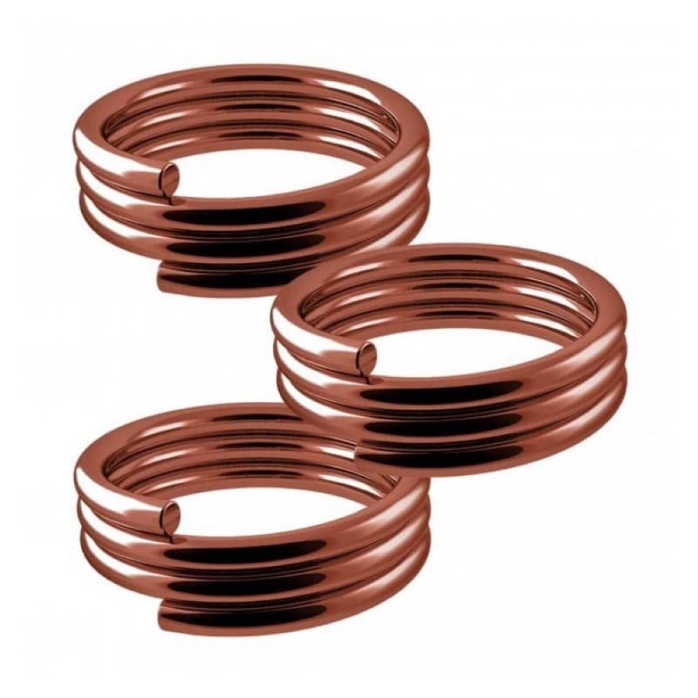 Muelles 3 Unidades Bronce Stem Grip Springs