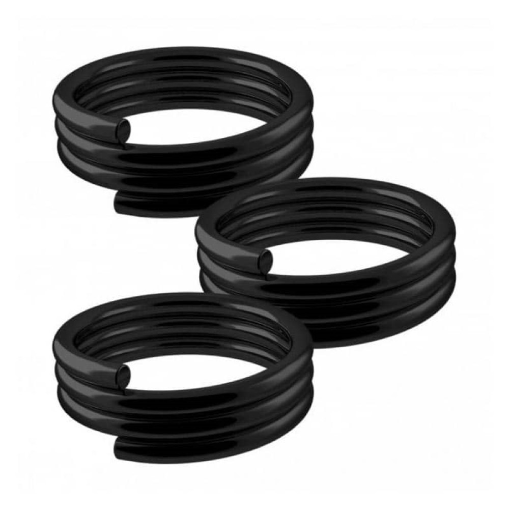 Muelles 3 Unidades Negro Stem Grip Springs